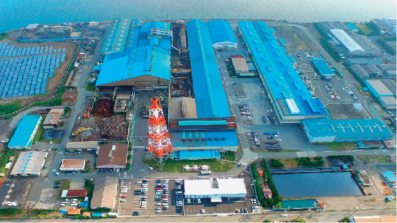 鉄筋棒鋼販売シェアは県内No1を誇ります