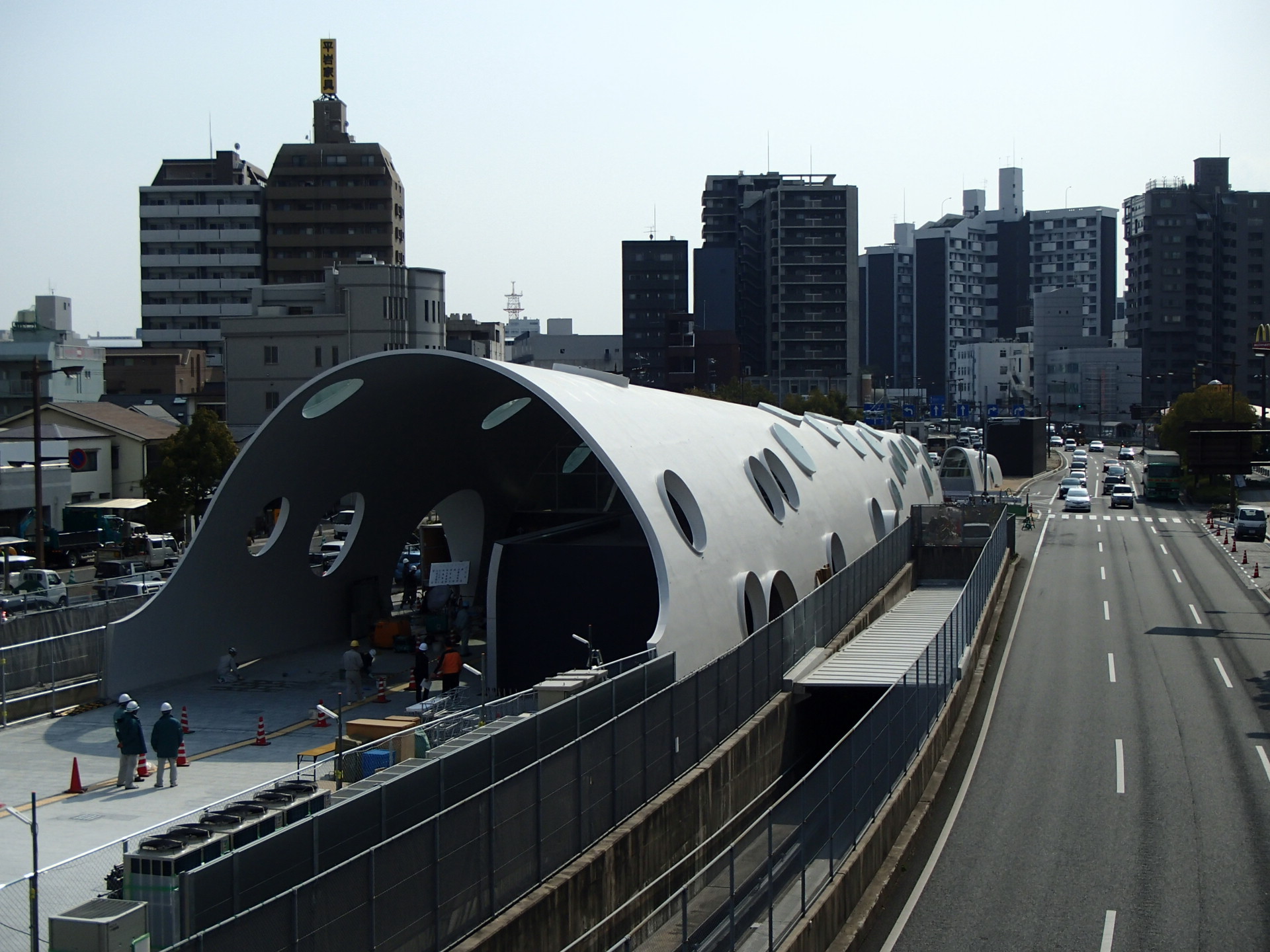 駅舎（広島市アストラムライン）