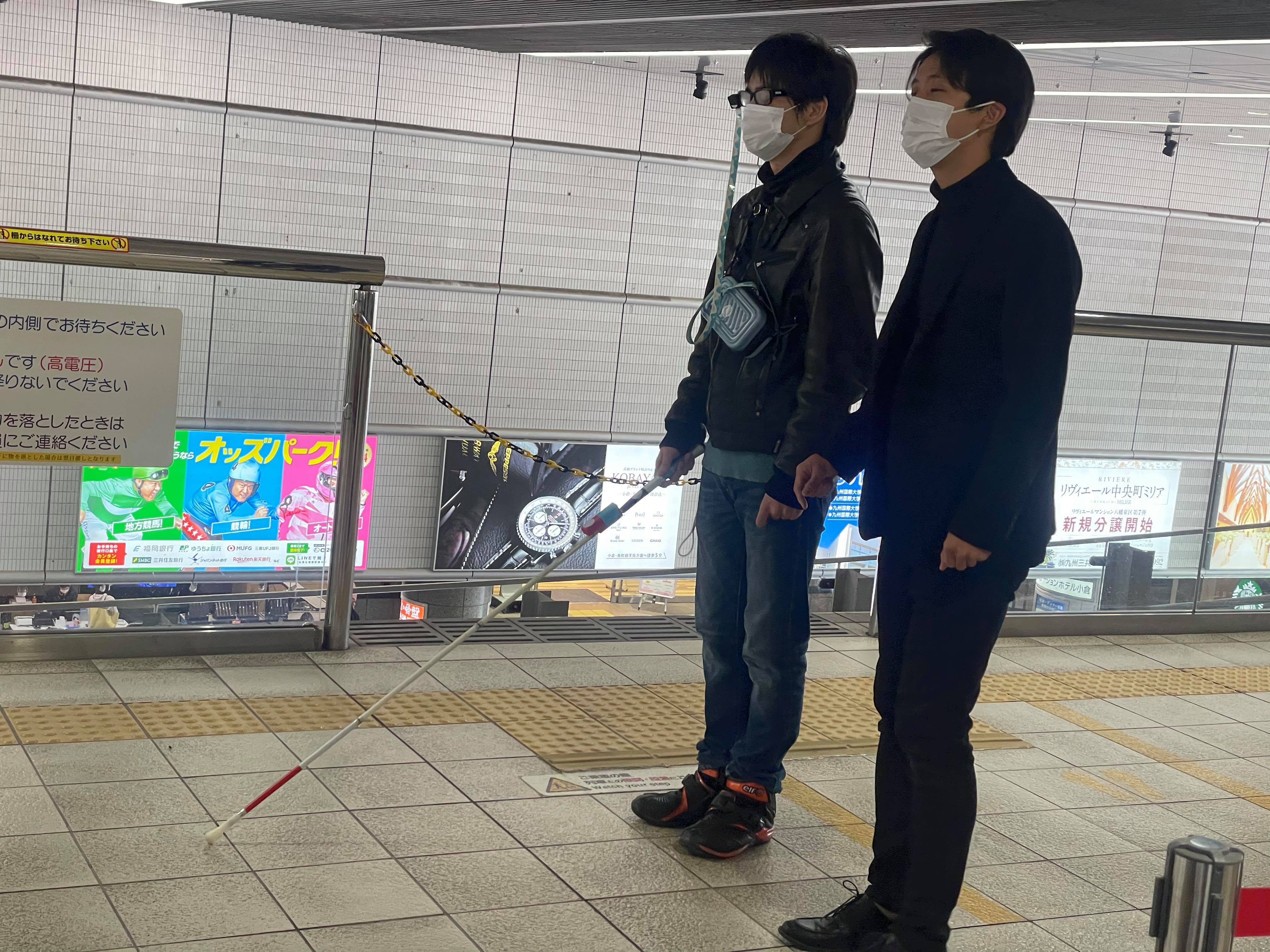 モノレール小倉駅実証実験