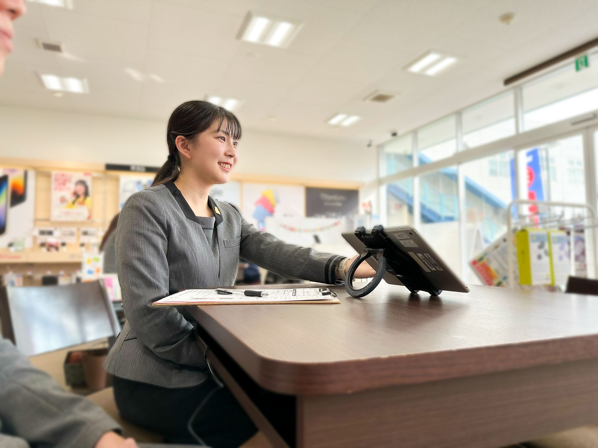 お客様を笑顔にすることをやりがいに！