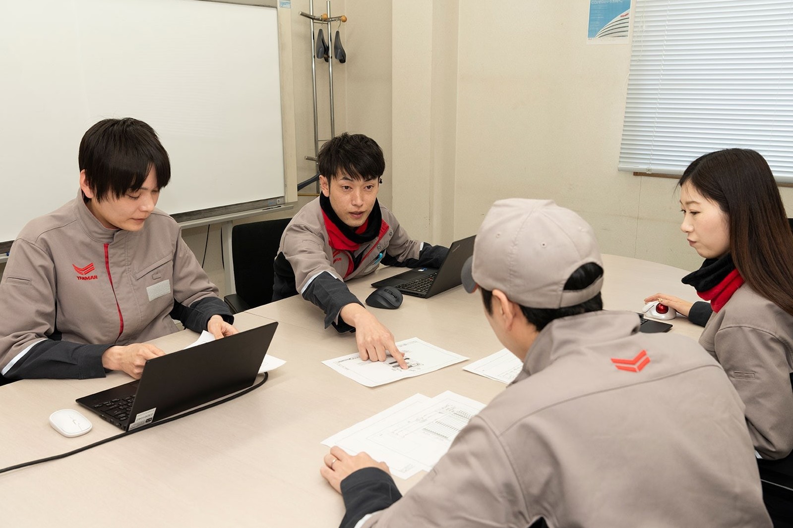 お互いを高めあえるチーム文化があります♪